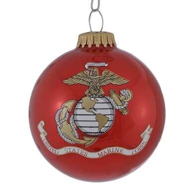 Marine Ball Christmas Ornament