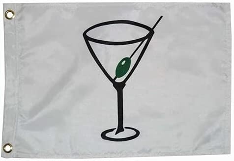 Cocktail Boat Flag