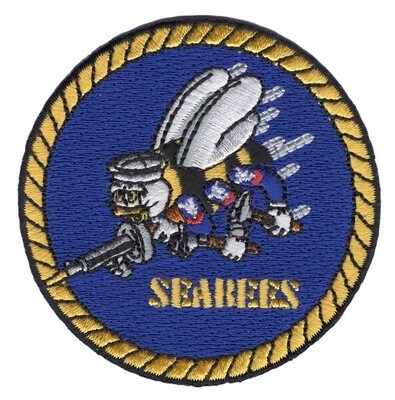 Seabees 10.5' Round Patch
