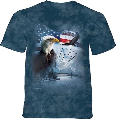 The Mountain T Shirt Born to Fly