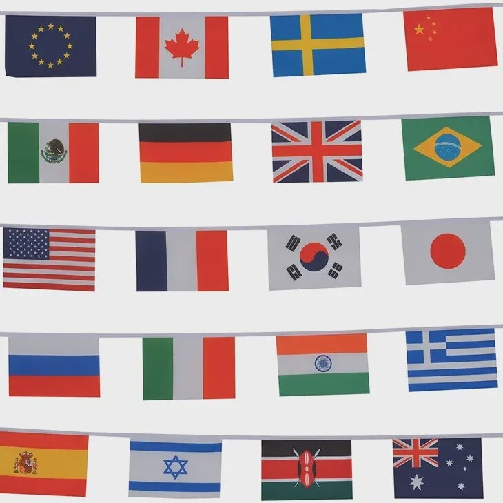 Flag String  International