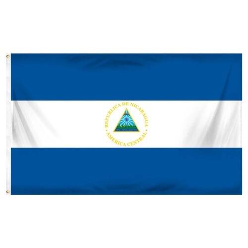 Nicaragua Nylon Flag