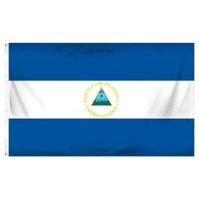 Nicaragua Nylon Flag