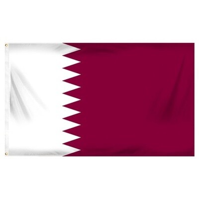 Qatar Nylon Flag