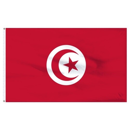Tunisia Nylon Flag