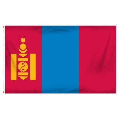 Mongolia Nylon Flag