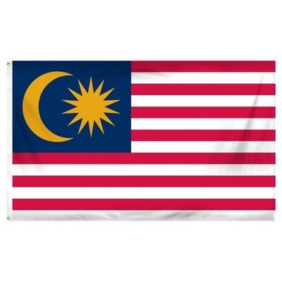 Malaysia Nylon Flag