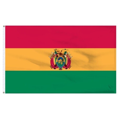 Bolivia Nylon Flag, Size: 2'x3'