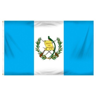 Guatemala with Seal Nylon Flag