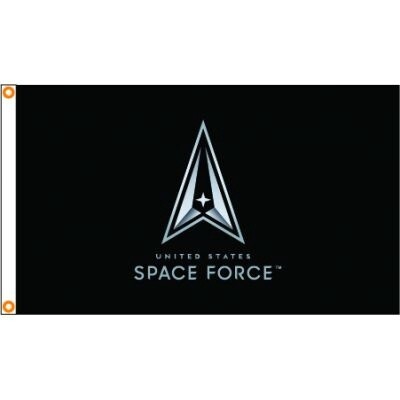 Space Force Logo Nylon Flag