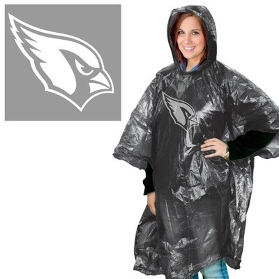 Cardinals Rain Poncho