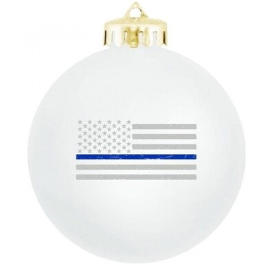Thin Blue Line Ornament