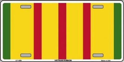 Vietnam Ribbon License Plate