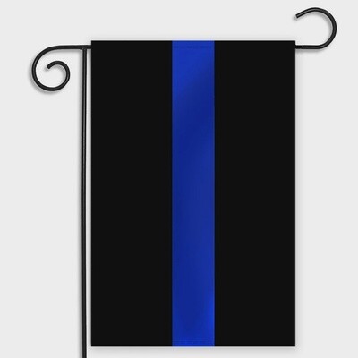 Thin Blue Line Original Garden Flag