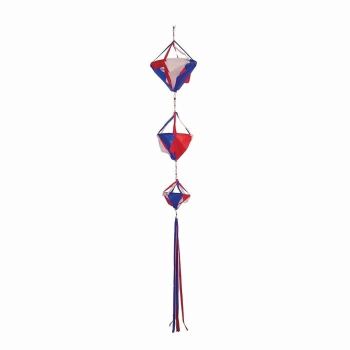 53" Red White and Blue Spinset