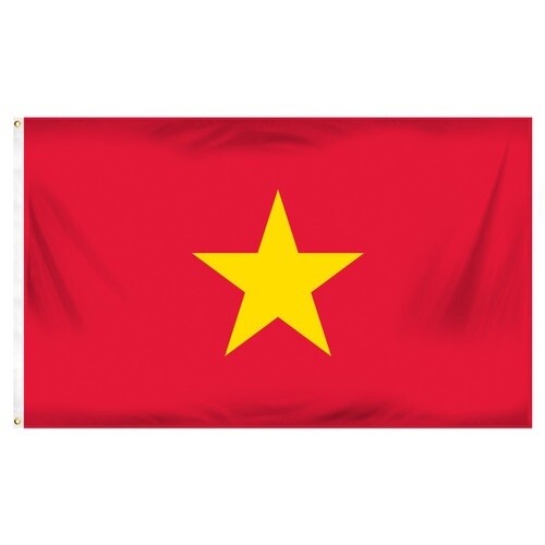 Vietnam Nylon Flag