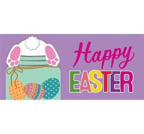 Easter Bunny Mason Jar Sassafras Switch Mat