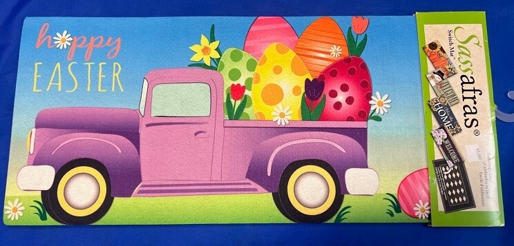 Easter Egg Truck Sassafras Switch Mat