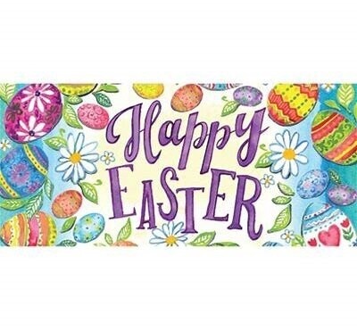 Happy Easter Eggs Sassafras Switch Mat