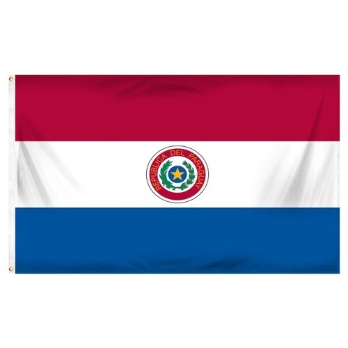 Paraguay Nylon Flag