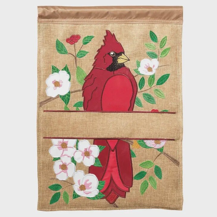 Custom Cardinal Garden Flag