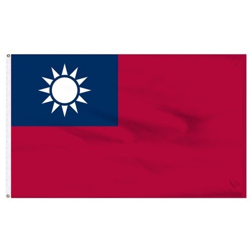 Taiwan Nylon  Flag, Size: 2&#39;x3&#39;