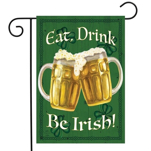 Be Irish Garden Flag