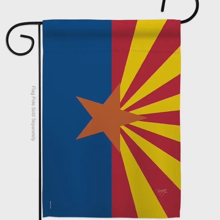 Arizona State Flag Garden Flag