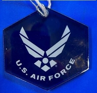 Air Force Christmas Ornament