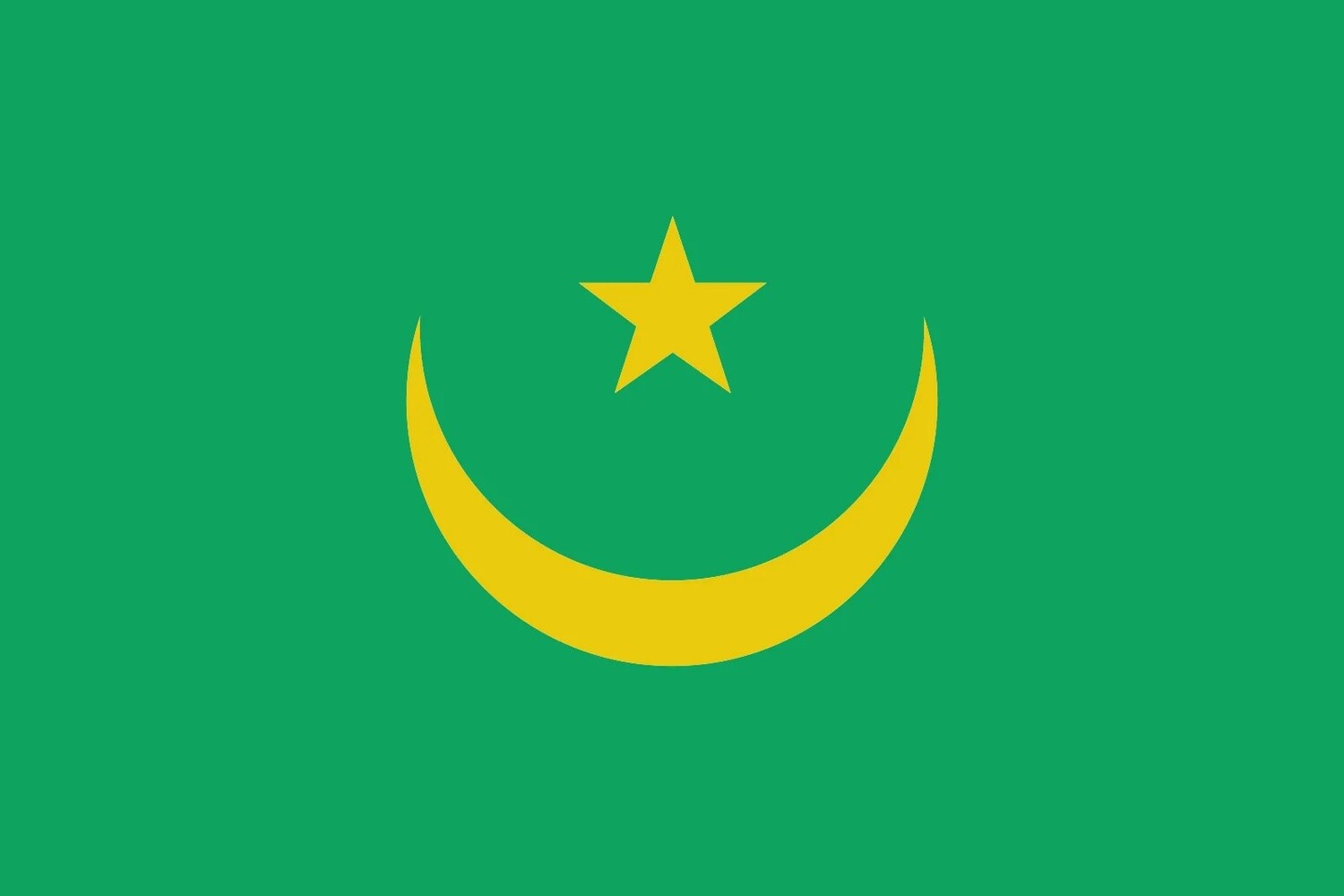 Mauritania 2018 Nylon Flag