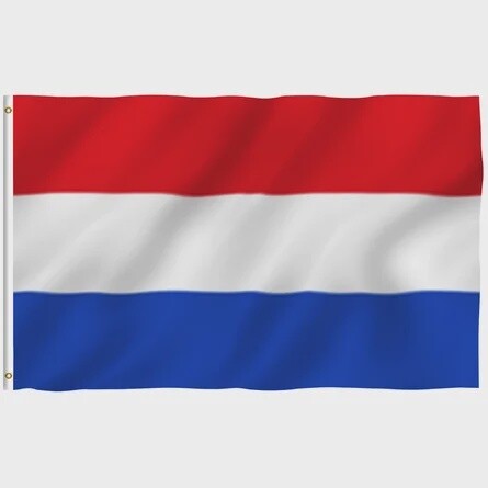 Netherlands  Nylon Flag
