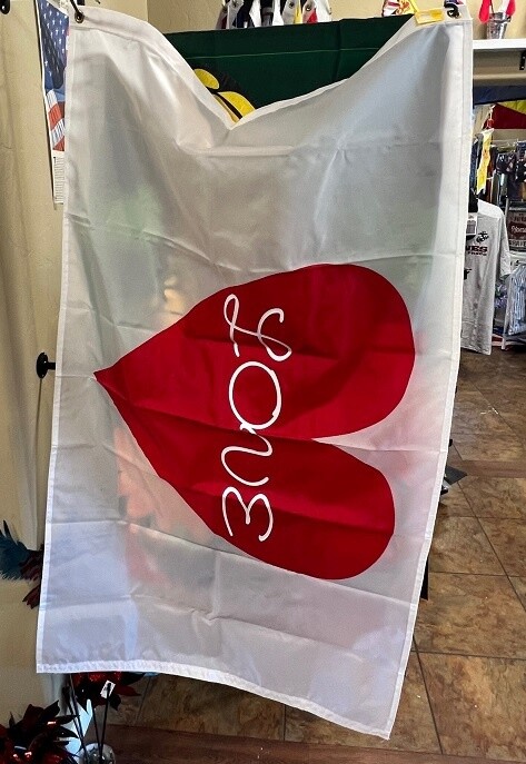 Love Heart Flag