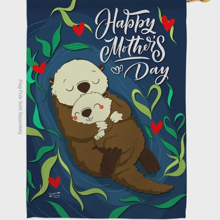 Otter Mother Garden Fag