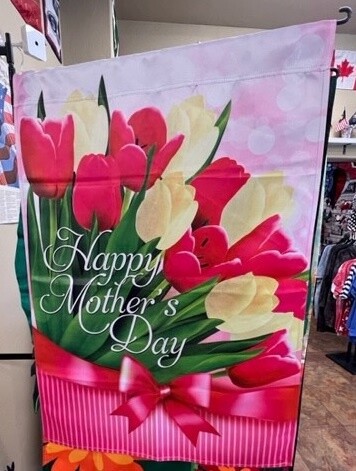 Tulip Mothers Day House Flag