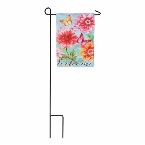 Fresh Dahlias Garden Flag