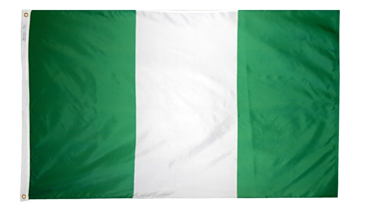 Nigeria Nylon Flag