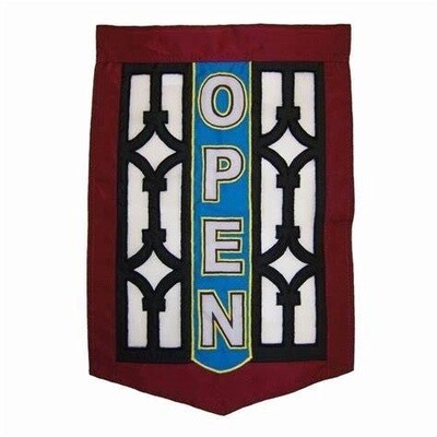 Open Door Garden Flag