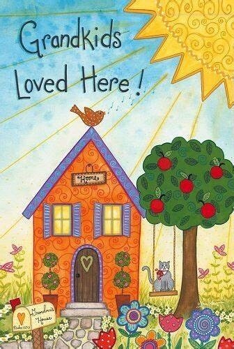 Grandkids Loved Here Garden Flag