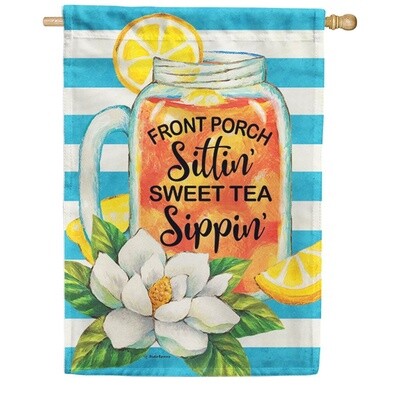 Porch Sweet Tea Garden Flag