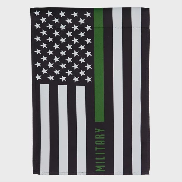 Thin Green Line Garden Flag