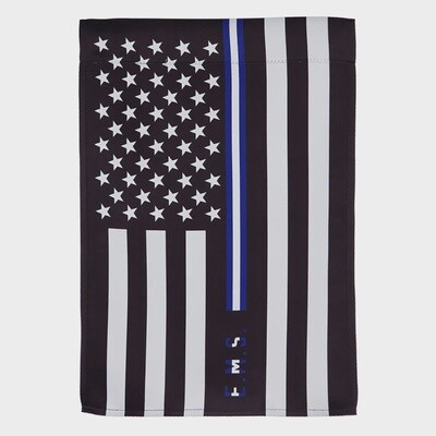 EMS Thin White Line Garden Flag