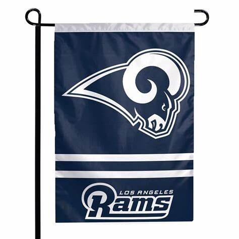 LA Rams Garden Flag
