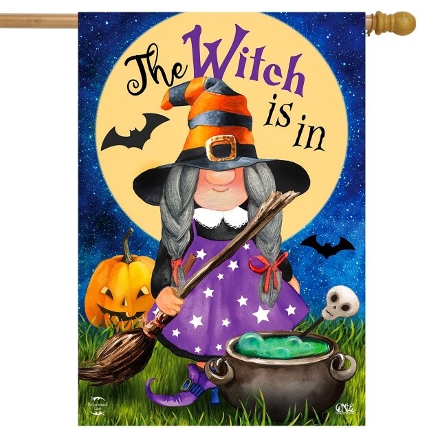 The Witch is in House Flag