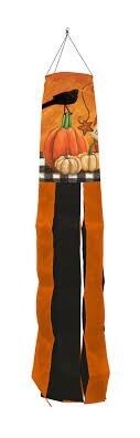 Rustic Pumpkins Windsock