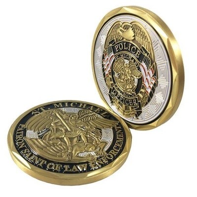 Challenge Coin St Michael
