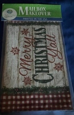 Merry Christmas Mailbox Cover