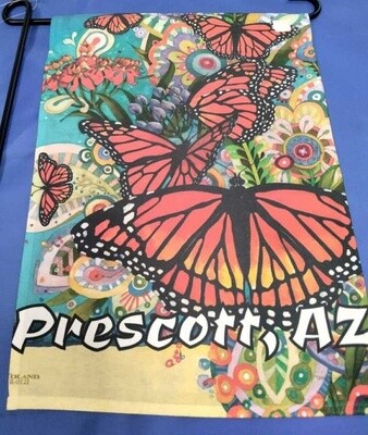 Prescott Butterfly Garden Flag