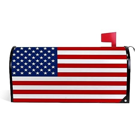 US Flag Mailbox Cover