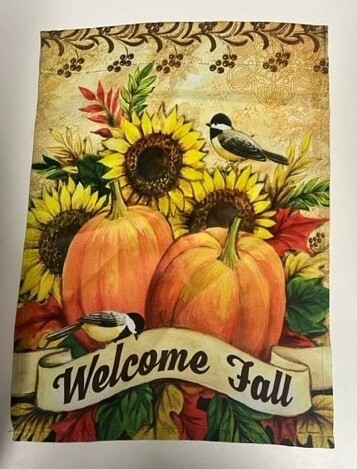 Welcome Fall Garden Flag