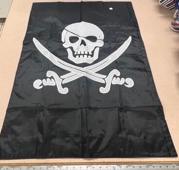 Skull and Crossbones House Flag